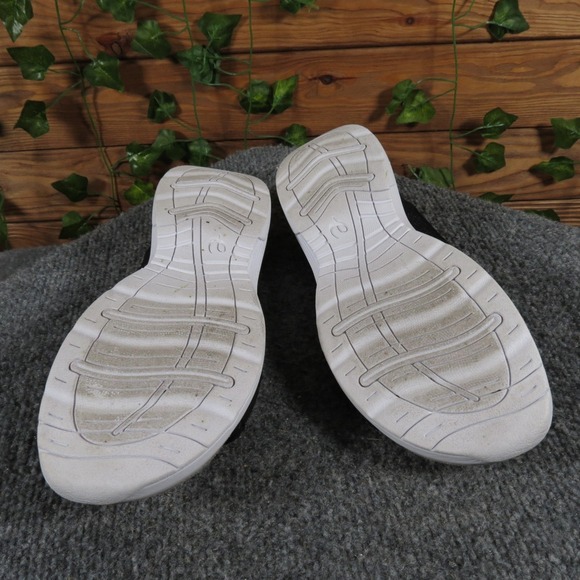 Easy Spirit Traciee 2 Womens 7.5 Black Fabric Comfort Slide Walking Sandals - Picture 7 of 7